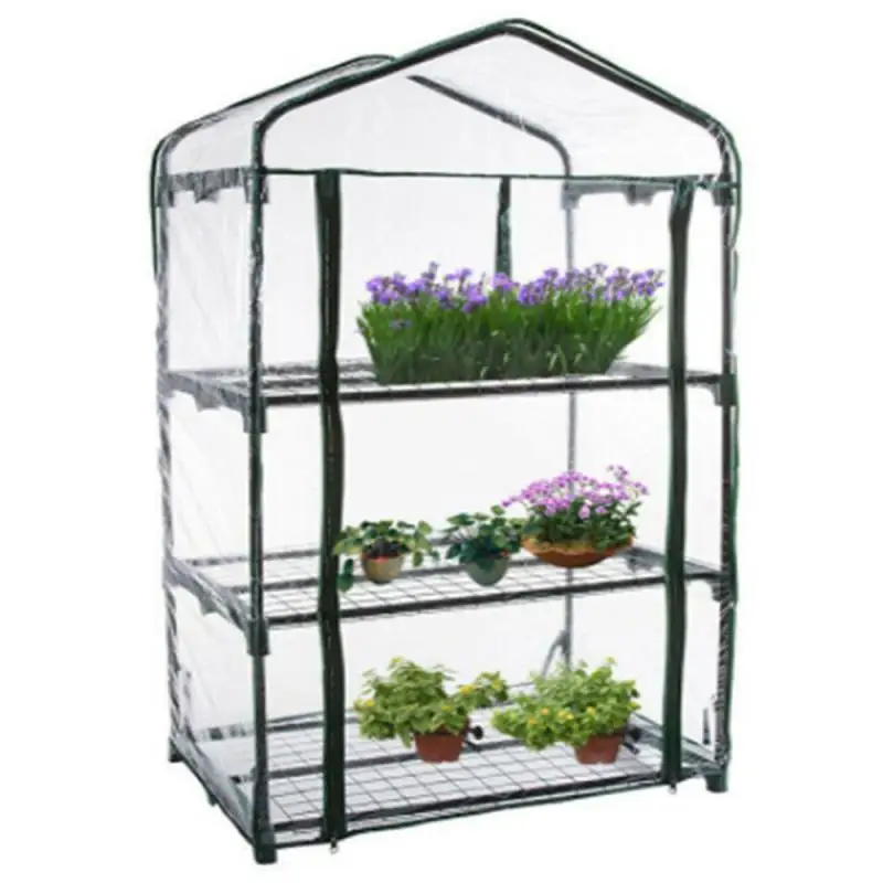 2/3/4/5 Tier Small Greenhouse Waterproof UV Resistant Garden Plant Protection Tents Outdoor Plant Flowers Grow Covers grow tent