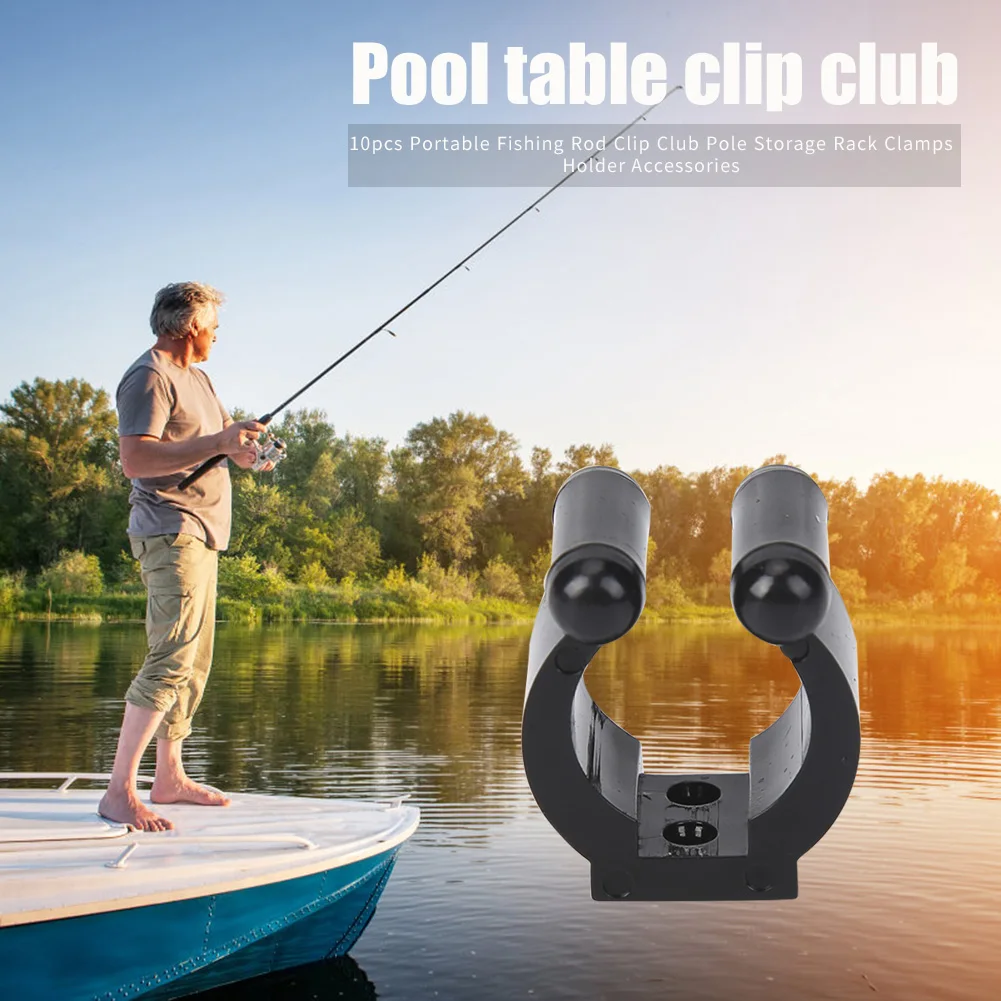 Fishing Rod Holder Fishing Rod Bracket Fishing Rod Support Fishing Rod Rest Fishing Gear Accessories Durable Fishing Rod Clamp-Perfect Storage Rack Holder for Fishing Enthusiasts