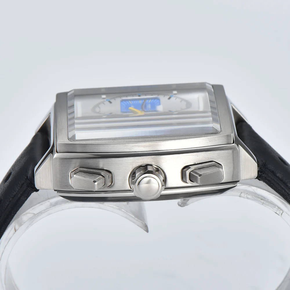 남성용 방수 시계, 다기능 타이밍 코드, 자동 무브먼트, 40mm 케이스, ETA7750
