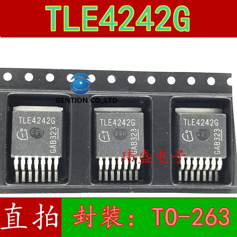 10PCS TLE4242G TO-263 IC 재고 있음 100% 신규 및 원본