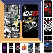 

FHNBLJ Japan Anime Initial D AE86 Tail Light Posters Phone Case for Redmi Note 8 7 9 4 6 pro max T X 5A 3 10 lite pro