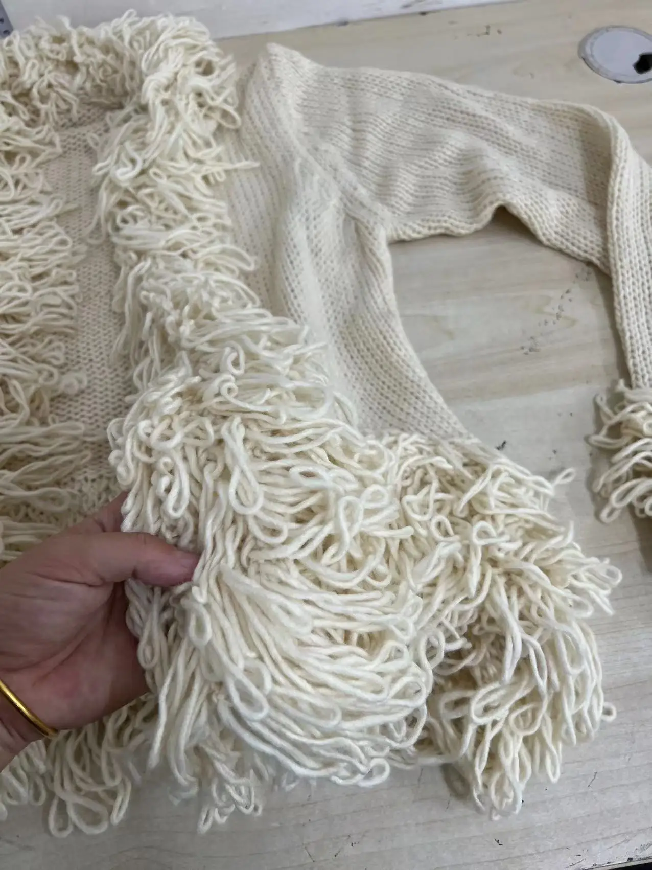 ジャケット・アウター vintage fringe design maxi coat cardigan cllios Women Fringe Jacket Faux Suede Cardigan with Tassel Long