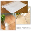 Transparent Carpet Kitchen Mat Anti-Skid PVC Chair Mat Transparent Carpet Pad for Floor Protective Bathroom 5