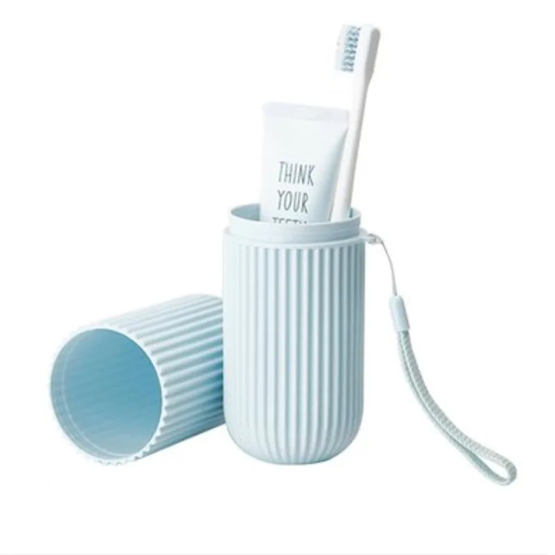 

Minimalist Household Travel Rinse Cup Mouthwash Cup Bucket Toothbrush Toothpaste Storage Box Toothware Box Portable Set