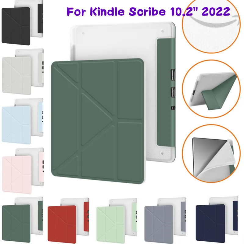 Per Kindle Scribe 2022 10.2 "Ebook Cover Intelligente Magnetica Ultra Sottile Per Kindle Scribe 10.2 Custodia Protettiva Con Supporto Pieghevole