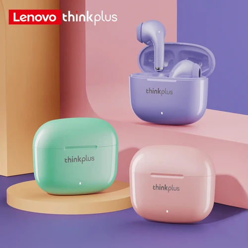 Lenovo-LP40 프로 무선 헤드폰, TWS 블루투스 이어폰, 터치 컨트롤, 스포츠 헤드셋, 스테레오 이어버드, 긴 대기 시간, 마이크 포함 2
