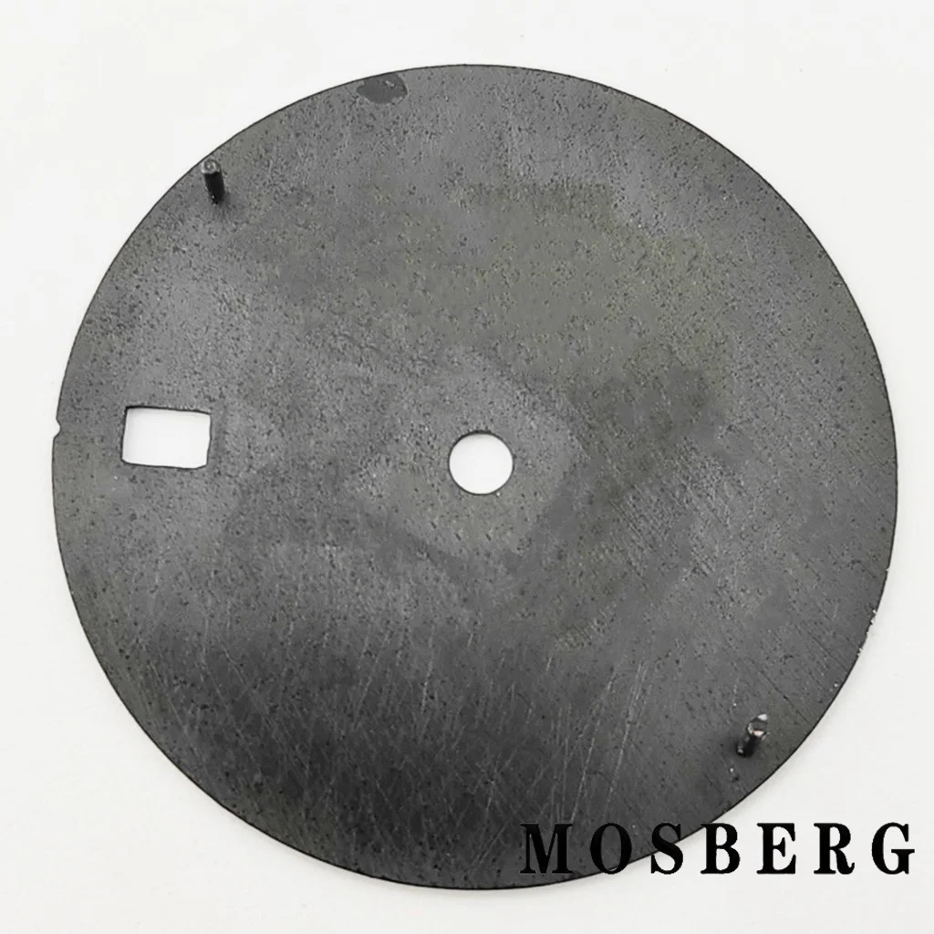 Premium 28.5mm Black & White Watch Dial