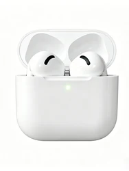 Premium TWS Wireless Earphones with ANC and Built - In Microphone (White)