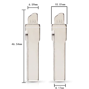 10X Chiave telecomando per Audi VW Polo Passat B5 Tiguan Golf Santana Bora Seat Skoda HU66 #01 #42 #31 #86 #133 #149 Uncut - KEYYOU 10X Car Key Blade For Audi VW Polo Passat B5 Tiguan Golf Santana Bora