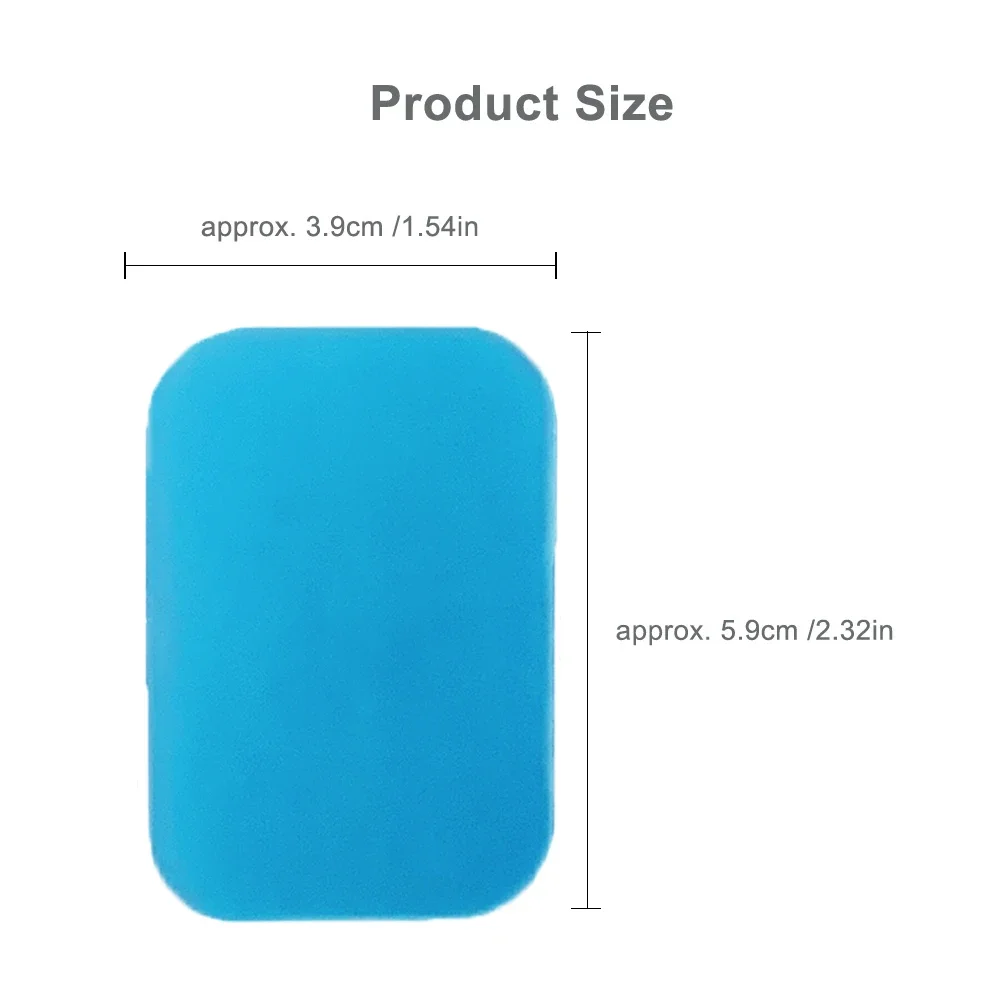 Gel Pads 10pcs/lot For EMS Abdominal ABS Trainer Weight Loss Hip Muscle Stimulator Exerciser Replacement Massager Gel Patches