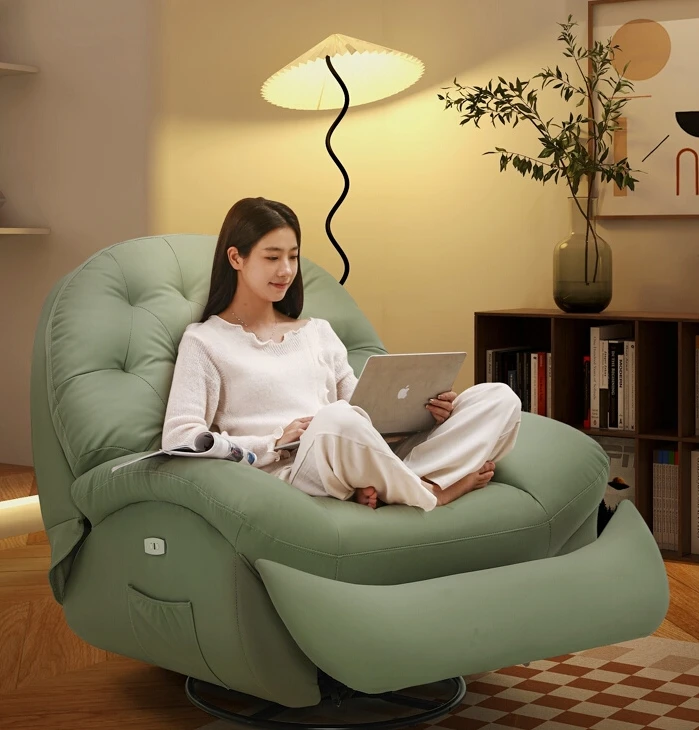 

First-class space sofa cabin functional rocking chair