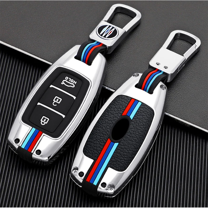 Coperture della copertura della cassa chiave a distanza dell'automobile della lega per Hyundai i30 ix25 Elantra KONA Solaris Azera Grandeur Ig TM Accent Santa Fe palizzata - S7ba2eac5ed0845509ad14ac9f912215cQ