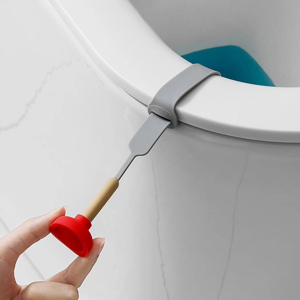 Portable Toilet Seat Lifter Avoid Touching Cover Handle Bathroom Accessory