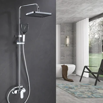 Doccia combinata Soffione doccia a pioggia con pannello grande da 12 pollici/Combina doccia portatile Set booster a tre modalità per bagno 1