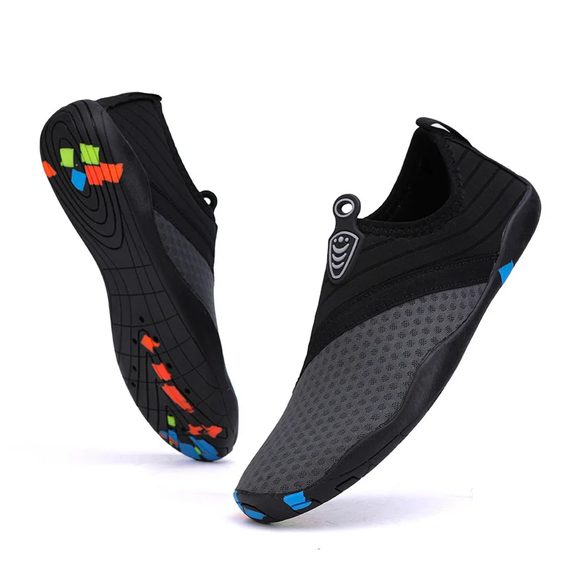 FIFY STORE Chaussures d'eau à séchage rapide pour hommes et femmes, baskets de sport pieds nus, chaussures de plein air pour la mer, la natation, la plage, la pataugeoire  