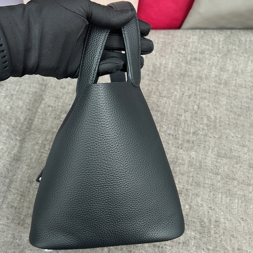 Women's Handbag, Bucket Bag, Leather Vegetable Basket Bag, Fashionable And Versatile_voghion.com