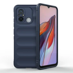 Ultimate Shockproof Armor Phone Case - Durable Protective Back Cover for Redmi 13 13X (Sapphire)