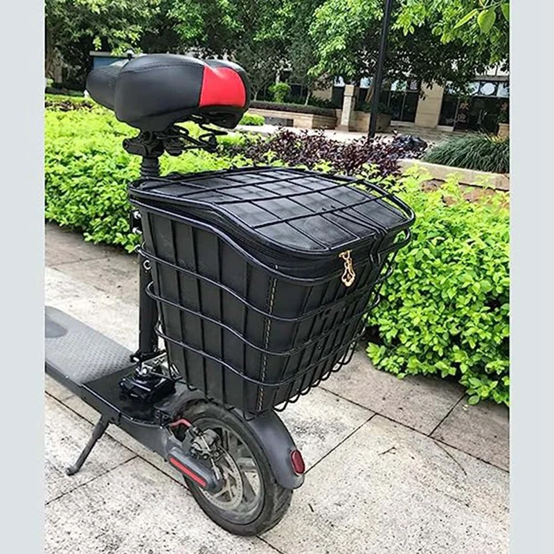 

Suitable For Battery Car Electric Scooter Waterproof Basket Accessories Universal Electric Scooter Basket