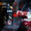 JIANWU 60mm*200cm Nighttime Dream Series Dark Gothic Material Collage Landscaping PET Tape Creative DIY Journal Stationery 3