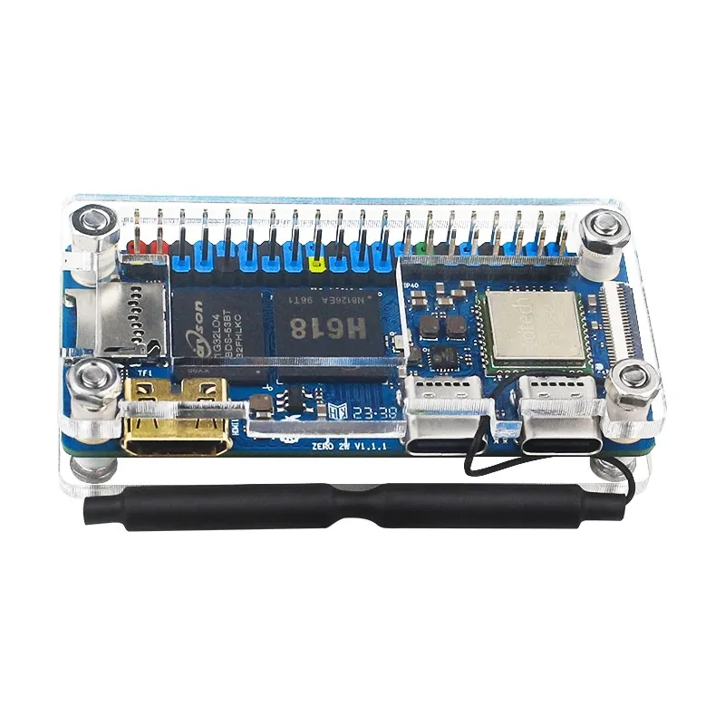 Transparent Acrylic Case with Copper Heat Sinks