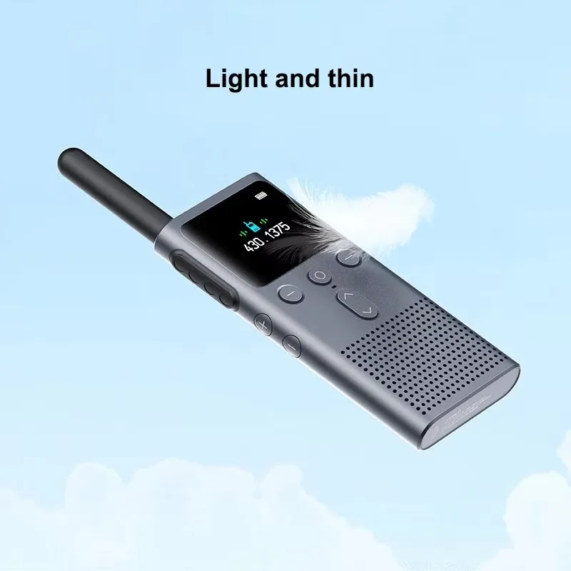 Xiaomi Walkie-talkie 2S Upgraded Version Ultra-light Ultra-thin Support Bluetooth Headset Connection Ultra-long Standby Outdoor 2
