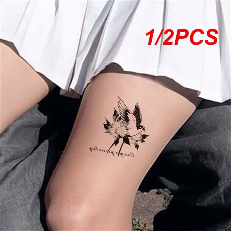 

1/2PCS Waterproof Temporary Tattoo Sticker Colorful Stars Moon Tattoo Flash Tattoo Arm Female