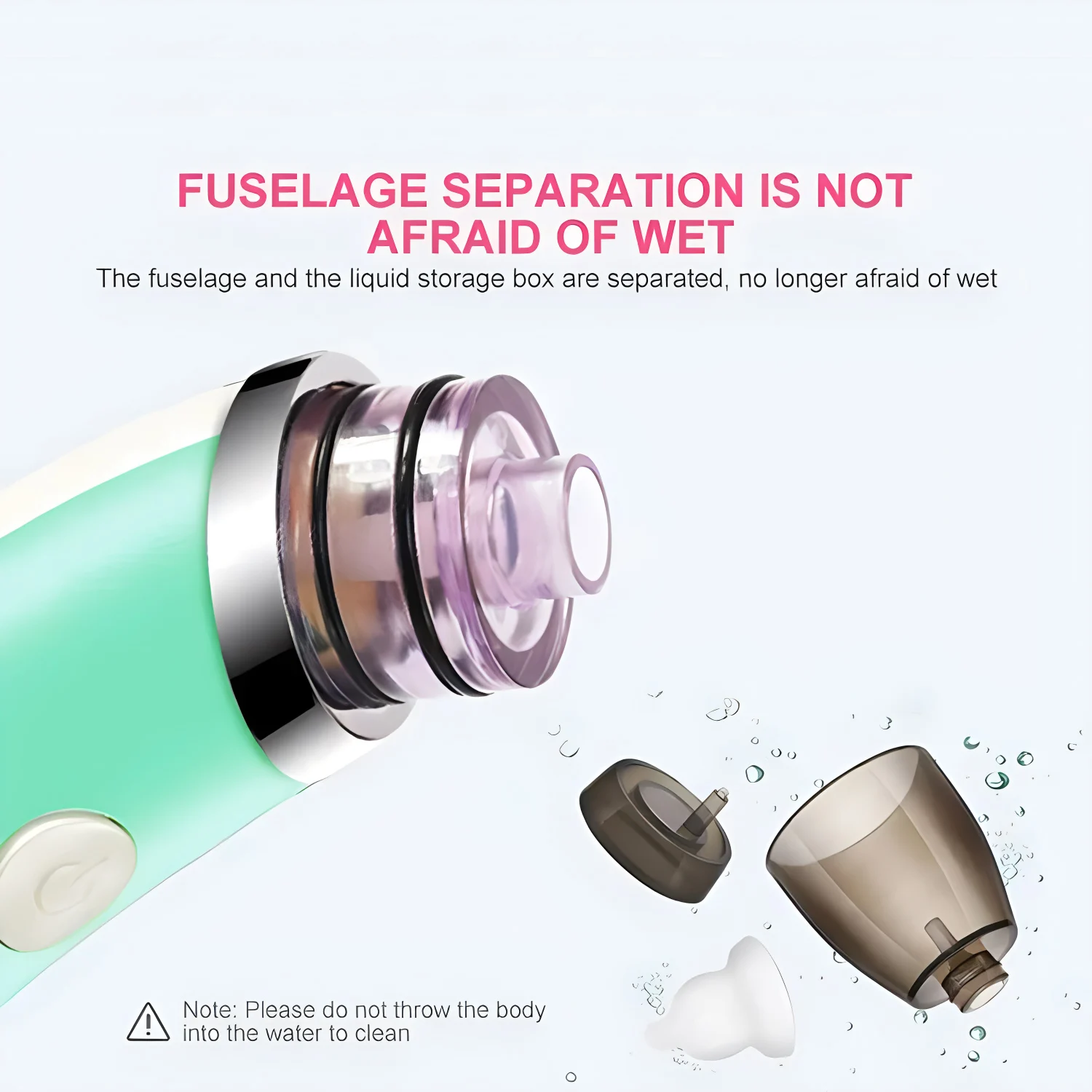 New Rechargeable Baby Nose Cleaner Silicone Adjustable Suction Electric Child Nasal Aspirator Health Safety Convenient Low Noise nasal aspirator