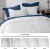 Bedsure White Duvet Cover Queen Size - Soft Double Brushed Bedding Set for Kids & Adults, Zipper Closure, 3 Pieces, Includes 6