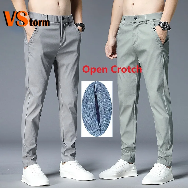 men-open-backed-pants-summer-new-thin-casual-pants-4-colors-classic-style-fashion-business-slim-fit-straight-cotton-solid-color