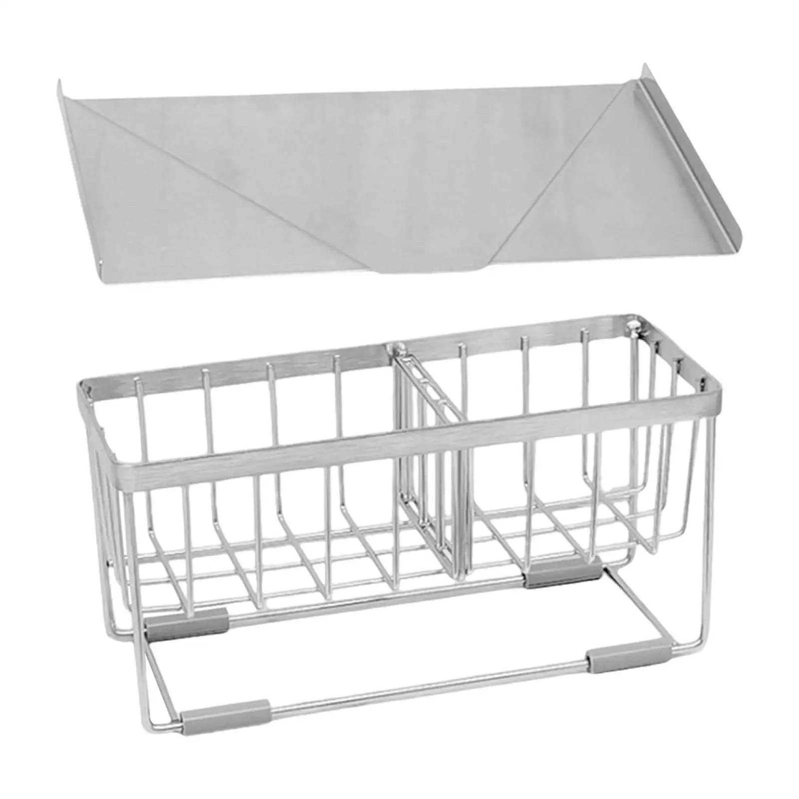 

Sponge Holder for Kitchen Sink Rustproof Sink Rack for Scrubber Rags Kitchen