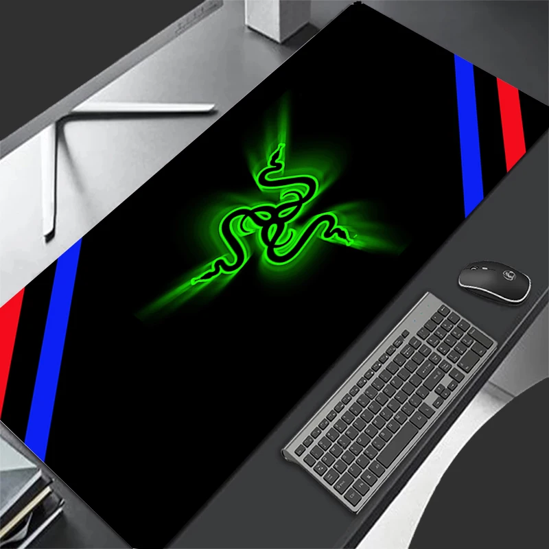 

Razer Originality Art HD Printing Mouse Pad XL Gaming Accessories Hot Large Mat Computer Lock Edge Keyboard Office Soft Mousepad