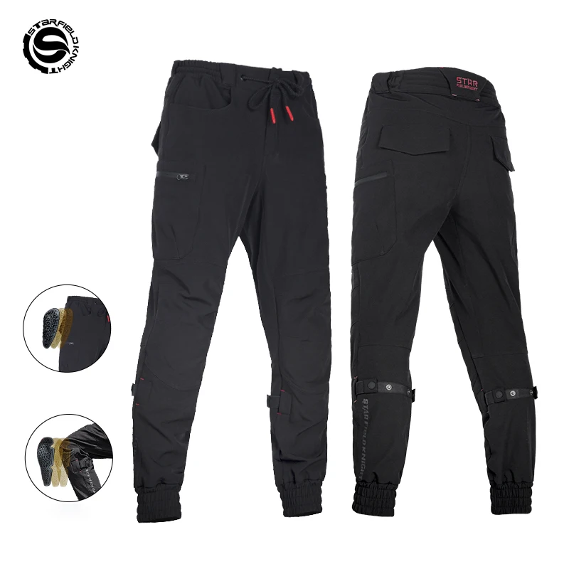 SFKMotorcyclePantsCEProtectionArmorWinterSummerRidingTouring