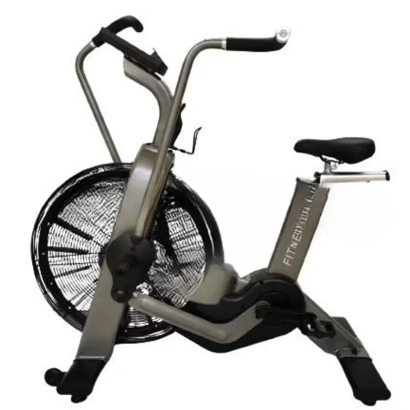 

Use Equipment gym cardio body fitness powerful work spin fun run air bike gym commercial gym bike