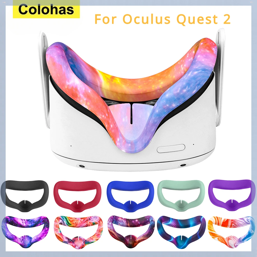 For Oculus Quest 2 Face Pad Cushion Face Cover Bracket Protective Mat Eye Pad For Oculus Quest 2 VR Accessories For Oculus Quest 2 Face Pad Cushion Face Cover Bracket Protective Mat Eye Pad For Oculus Quest 2 VR Accessories