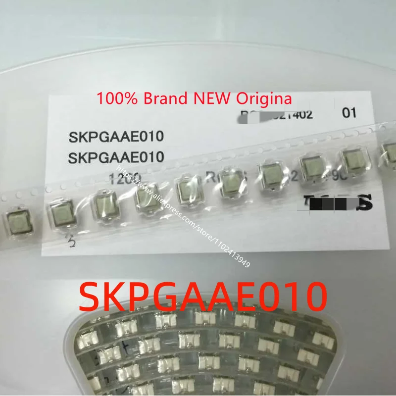

10pcs/lot Japan ALPS soft rubber 6.6*6.3*5 Li Wei automobile air conditioning key SKPGAAE010 silicone touch switch