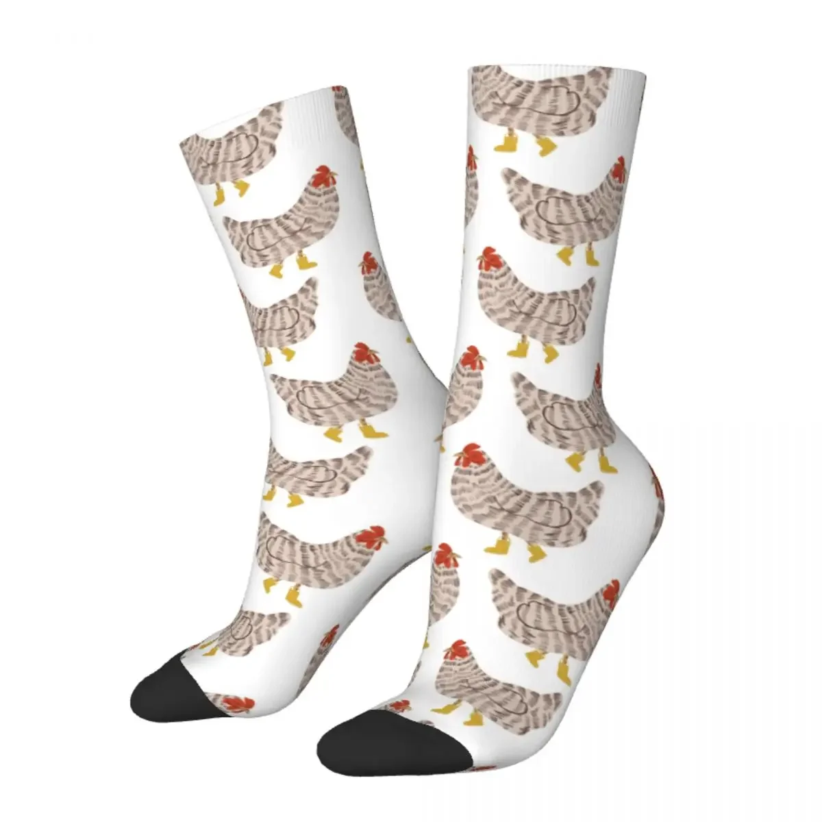 

Winter Warm Harajuku Unisex Chicken Rain Boot Socks Breathable Novelty Street Style Socks