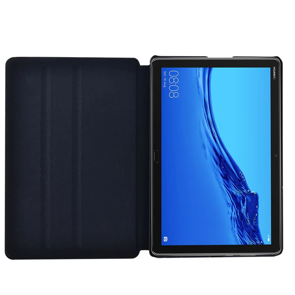 Leather Tablet Flip Cover Case Teclado Bluetooth Portátil Caneta Huawei Mediapad m5 Lite 10.1 m5 10.8 pu - Imagem 2