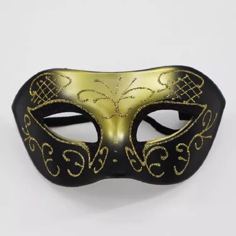 

Plastic Painted Halloween Ball Funny Venice Anime Mask