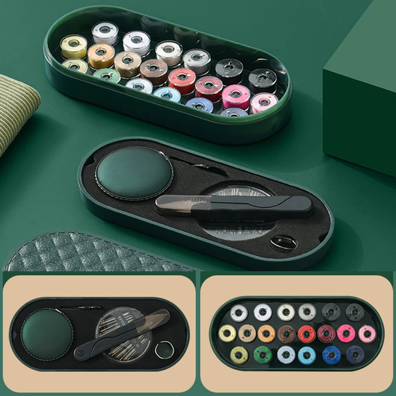 

Дорожный набор для шитья, Многофункциональный компактный швейный набор ручной строчки для ручного стегания