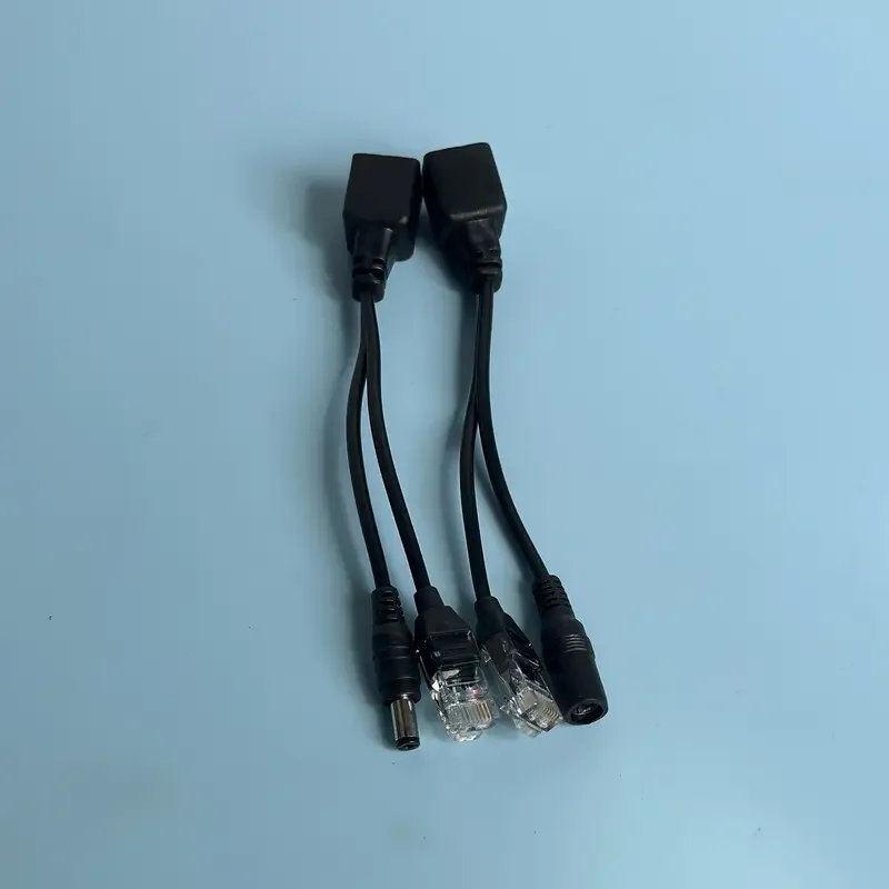 Enhanced POE Splitter with Video and Power Adapter