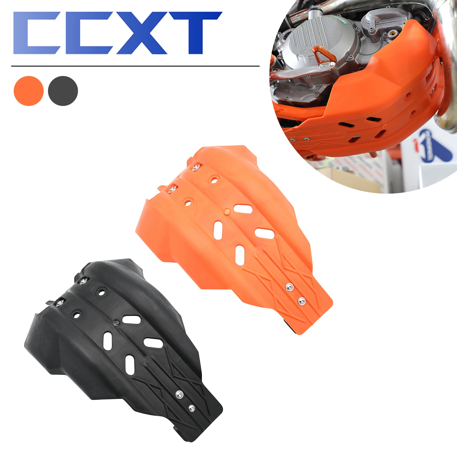 

Motorcycle 2 Stroke Engine Base Chassis Guard Protector For KTM EXC300 EXC250 2017-2020 2019 2018 EXC 300 250 Universal Parts
