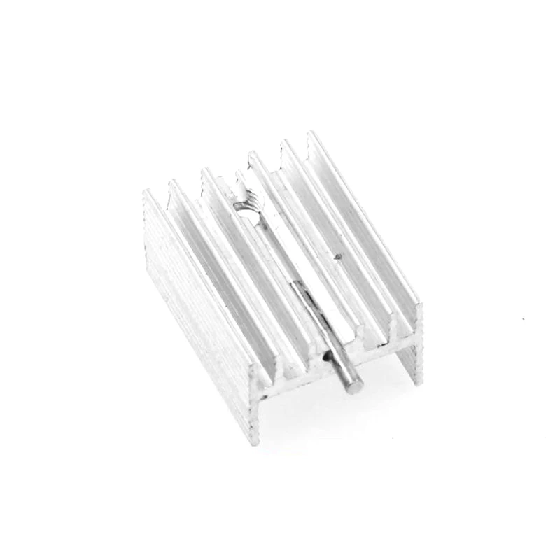 Aluminum Heatsink Radiator 15*10*20mm Transistor TO-220 With Needle 10pcs aluminum heatsink