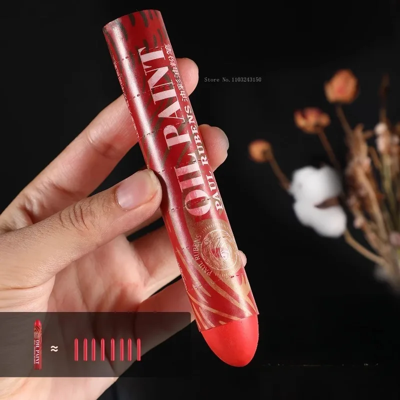 12색 세트 유화 초크 뉴 아티스트 그레이드 크레용 아트 스페셜 슈퍼 소프트 브러쉬 벽화 오버레이 컬러 스크래핑 페인팅