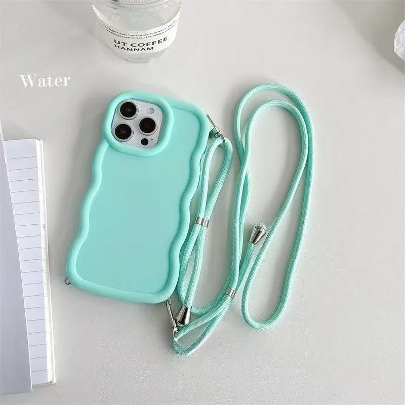 Adjustable Crossbody Lanyard Phone Case with Neck Strap