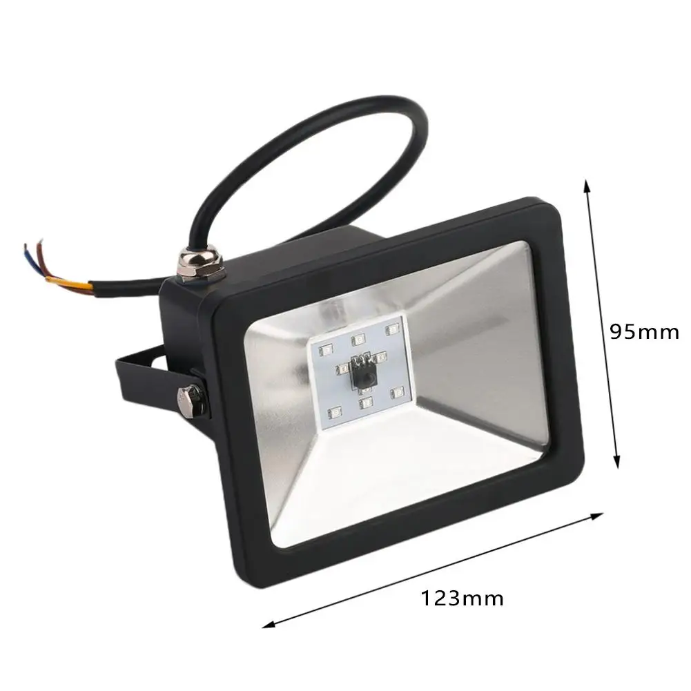 YOUZI 10w 20w 30w RGB Flood Light Ultra-thin Waterproof Colorful Floodlights Portable Outdoor Camping Parties Emergency Lights