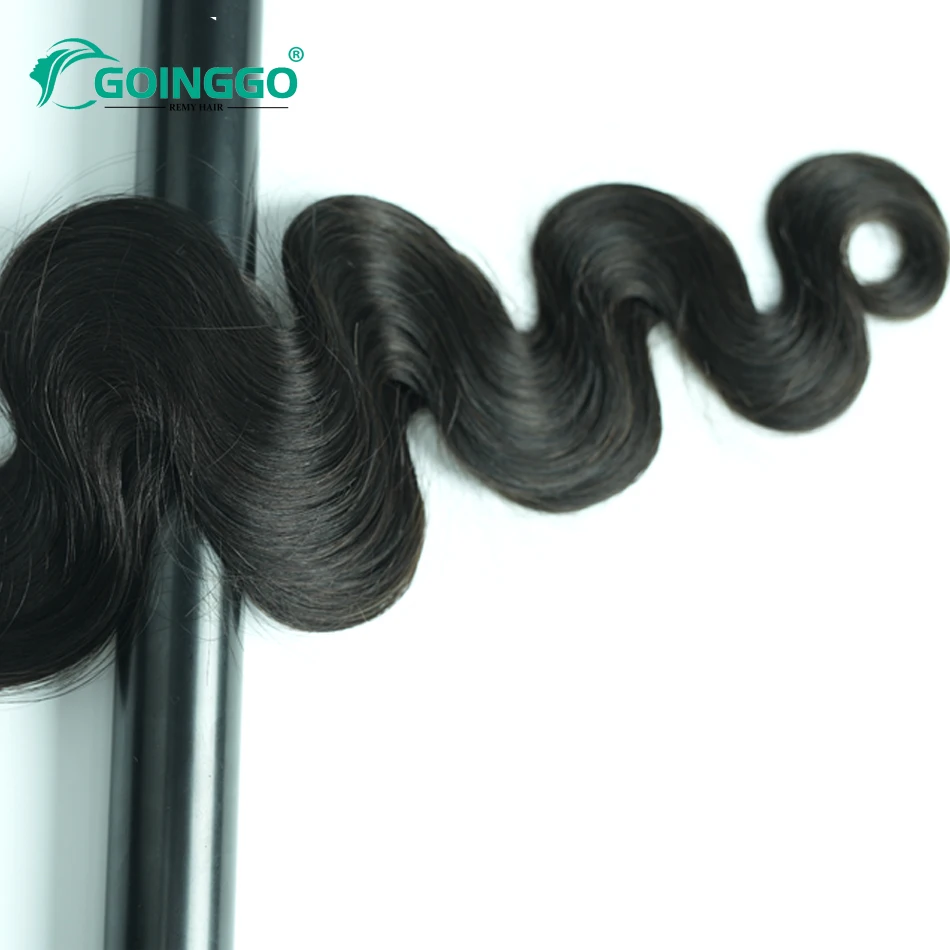 Body Wave I Tip Hair Extensions Human Hair Natural Black Keratin Capsule Microlink Bundles With Silicone Beads 12-26inch