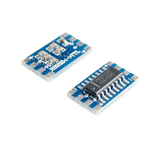 미니 RS232 MAX3232 레벨-TTL 레벨 변환기 보드 직렬 변환기 보드 드롭