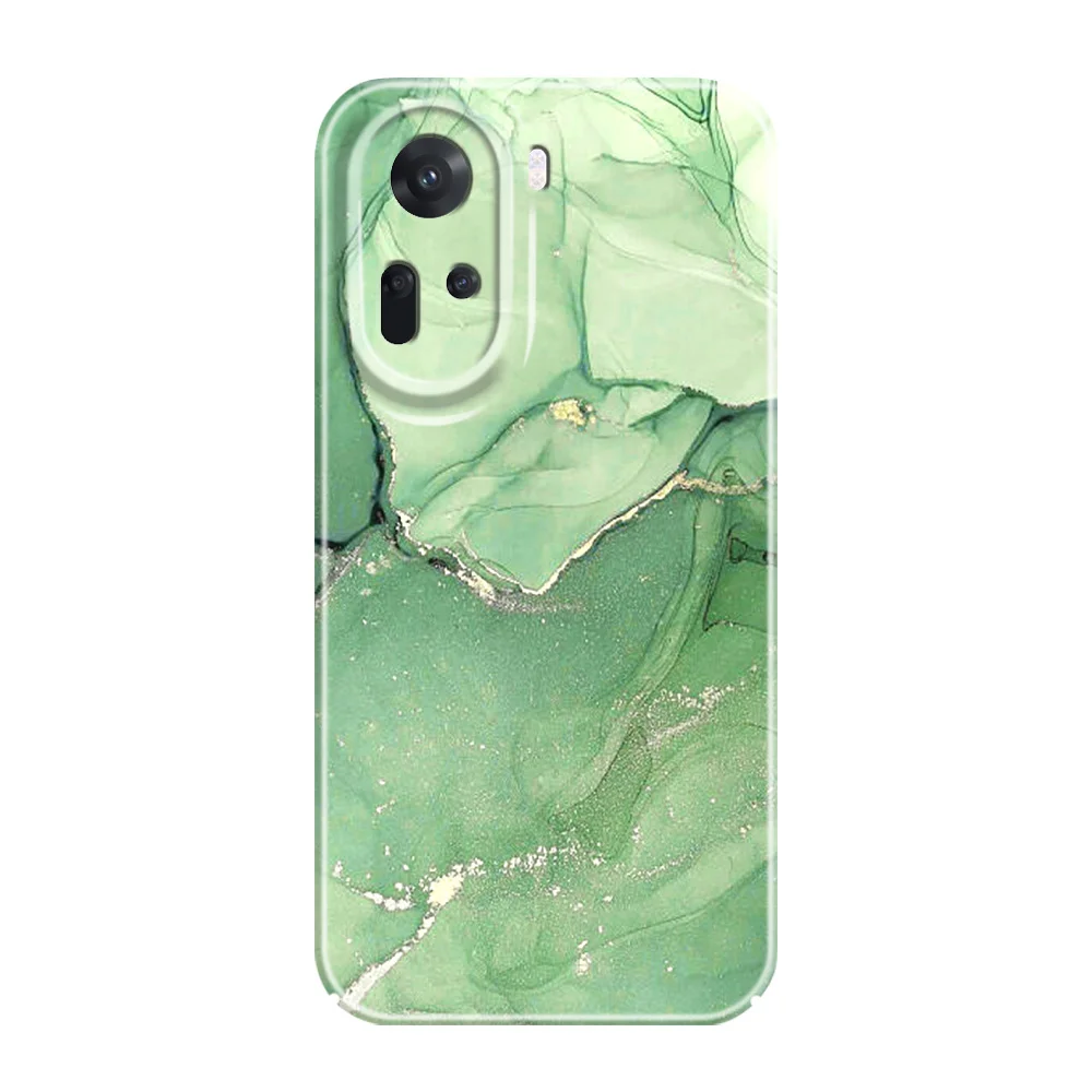 Gold Marble Design Phone Case - Elegant Hard Cover