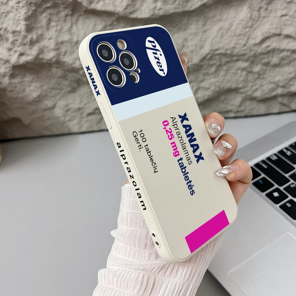 XANAX Box Soft TPU Phone Case Cover