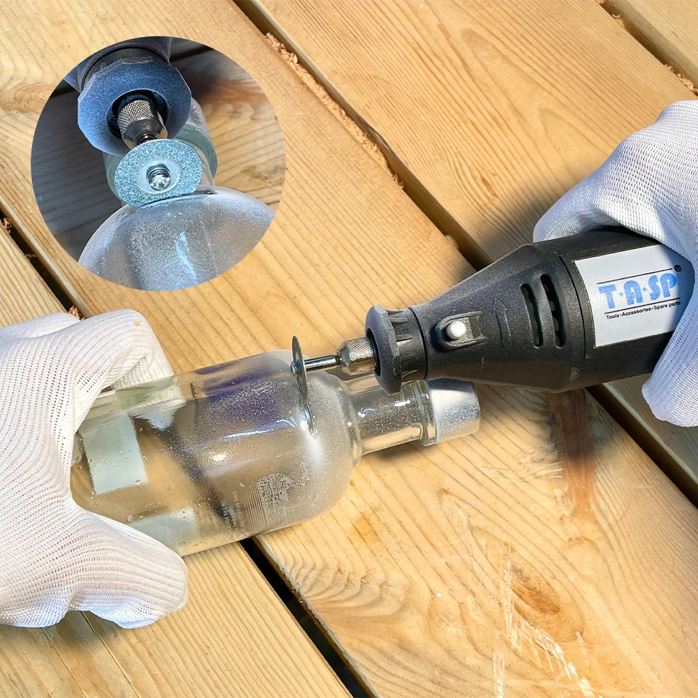 TASP 310pcs Rotary Tool Accessories Kit 3.2mm Shank for Dremel Electric  Mini Drill Grinding Cutting Sanding Engraving Polishing